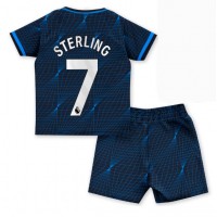 Chelsea Raheem Sterling #7 Gostujuci Dres za djecu 2023-24 Kratak Rukav (+ Kratke hlače)